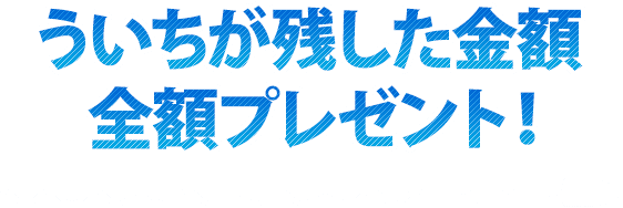 視聴者プレゼント